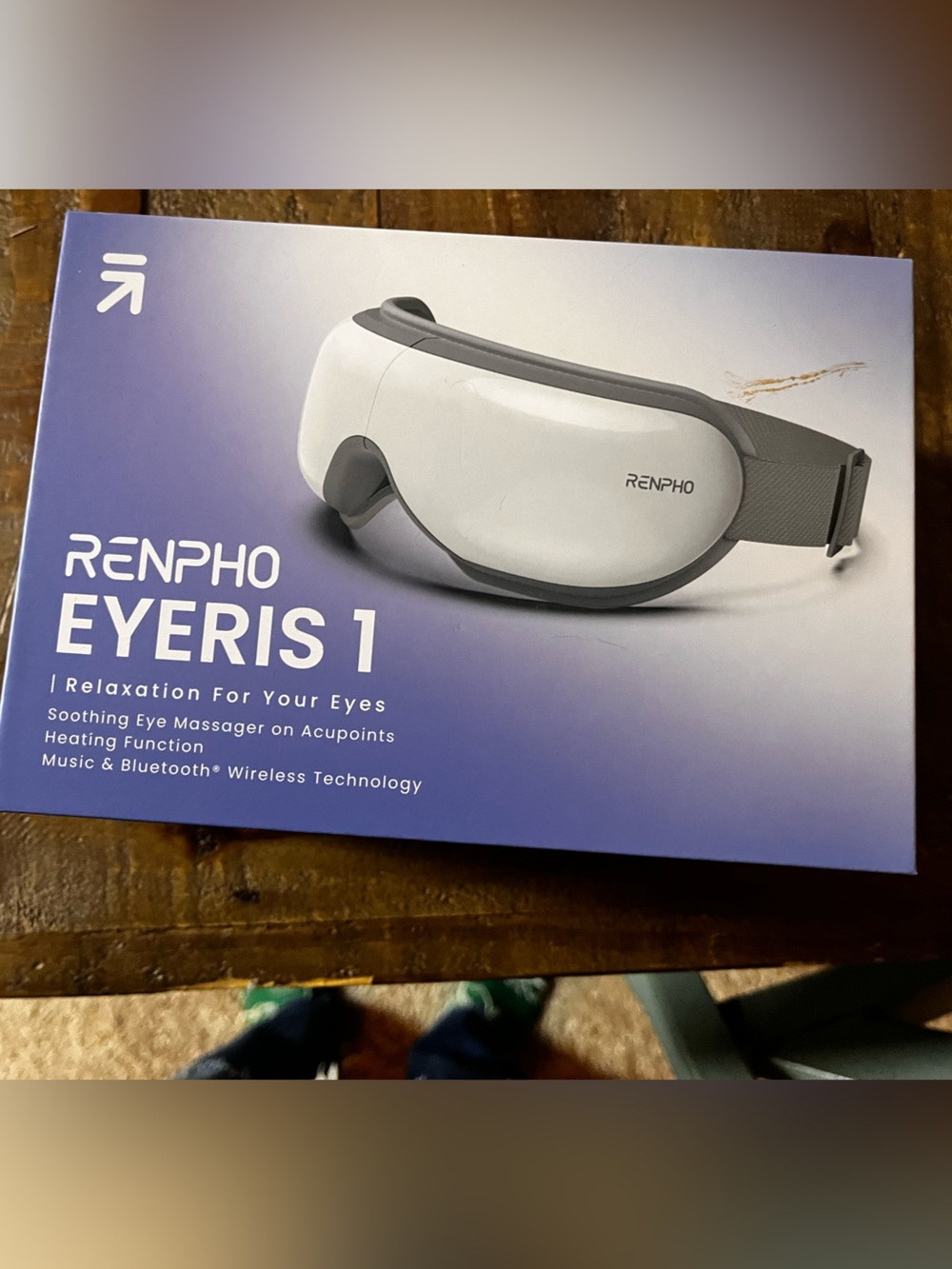 RENPHO Eyeris 1 White Eye Massager Mask